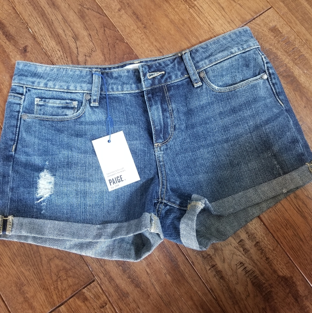 PAIGE cuffed shorts